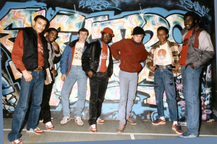 Cred@Martin Jones Supreme Graffiti Team with Chrome Angelz Spring 1985